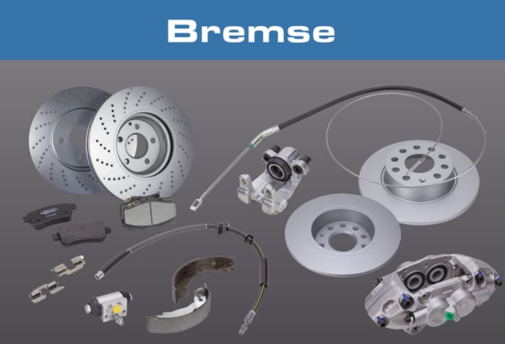 FUCHS carparts Bremse: Auswahl aus dem Sortiment