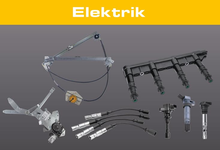 FUCHS carparts Elektrik: Auswahl aus dem Sortiment
