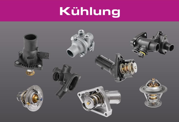 FUCHS carparts Kühlung: Auswahl aus dem Sortiment